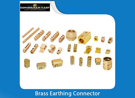 brass earthing connector copper earthing accessories