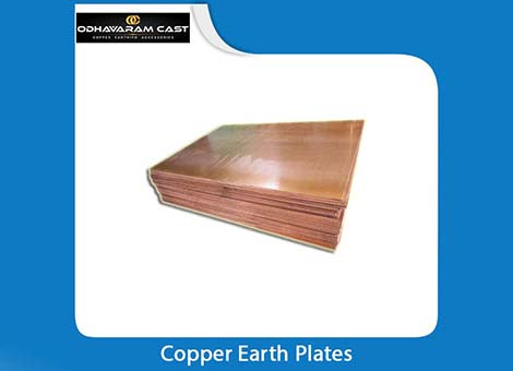 copper earth plates copper earthing accessories
