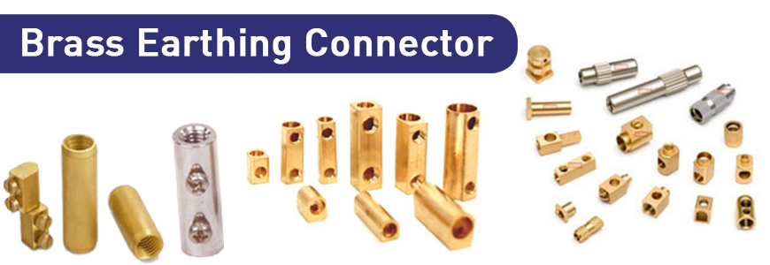 brass earthing connector copper earthing accessories