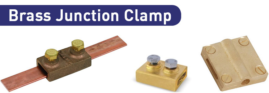 brass junction clamp copper earthing accessories