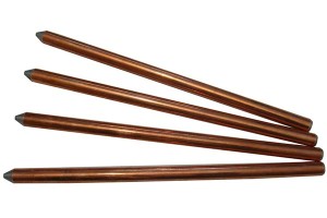 sectional earth rods copper earthing accessories
