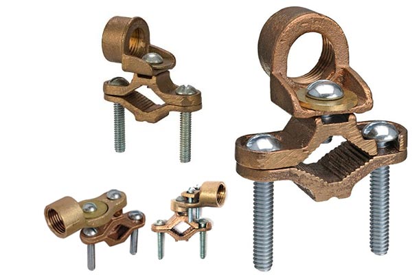 water pipe hub clamp   copper earthing accessories water pipe hub clamp