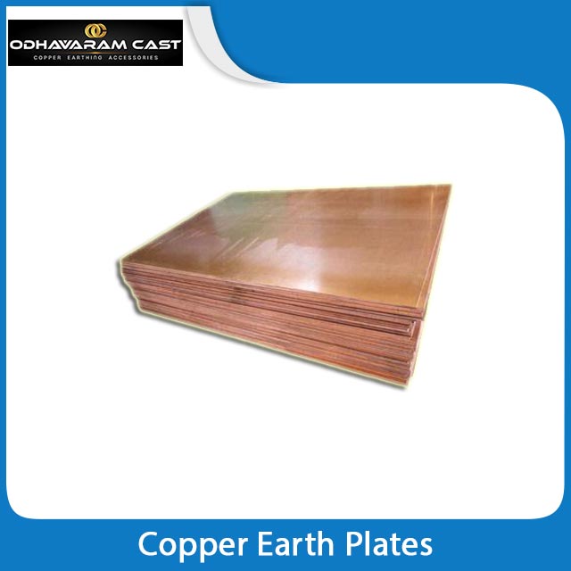 products copper earth plates copper earthing accessories