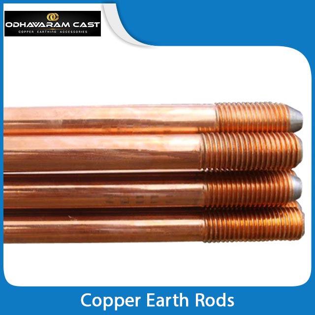 products copper earth rods copper earthing accessories