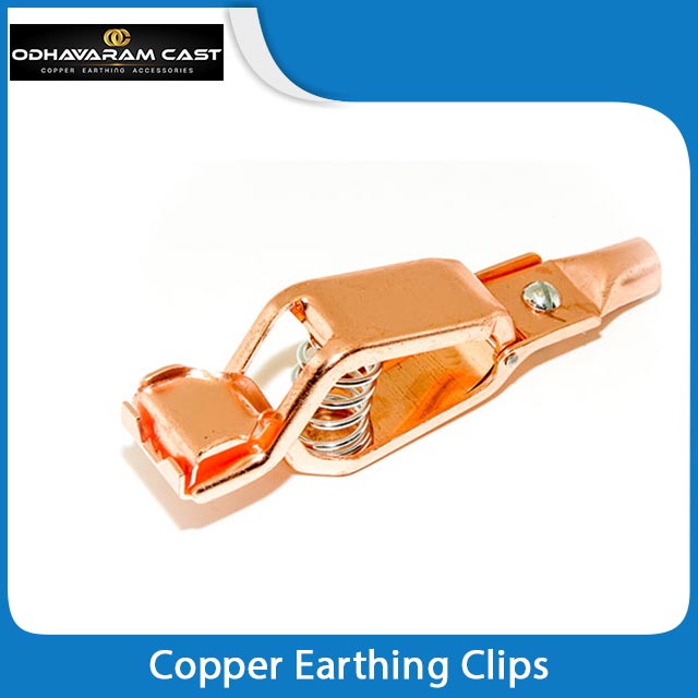 products copper earthing clips copper earthing accessories