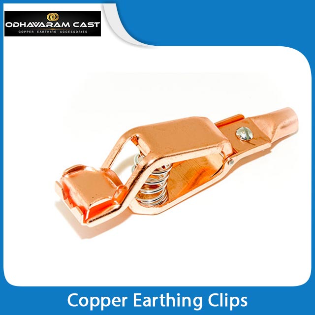 products copper earthing clips