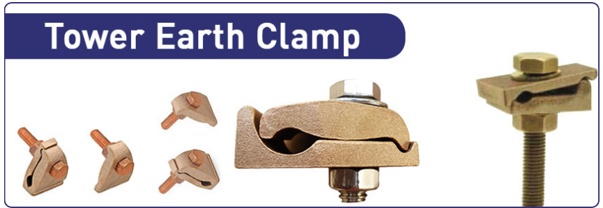 tower earth clamp tower earth clamp