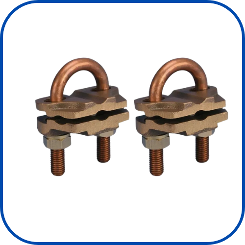 copper ground clamp