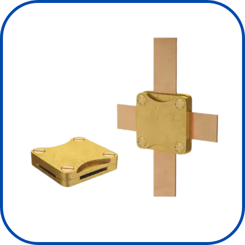 brass square tape clamp