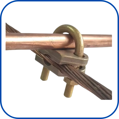 copper ground clamp