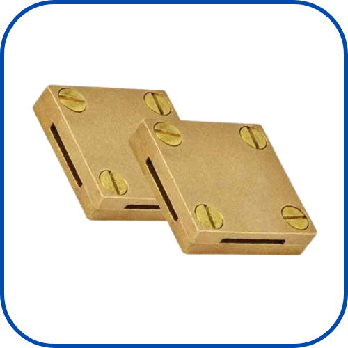 brass square tape clamp