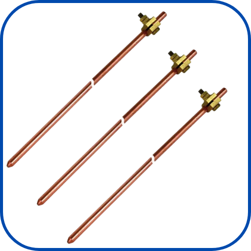 solid copper ground rod