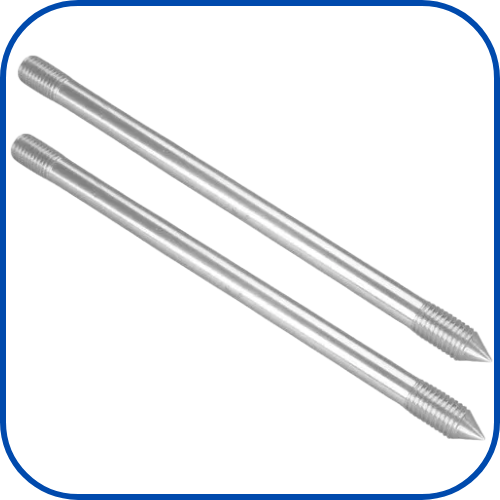 galvanised steel earth rod