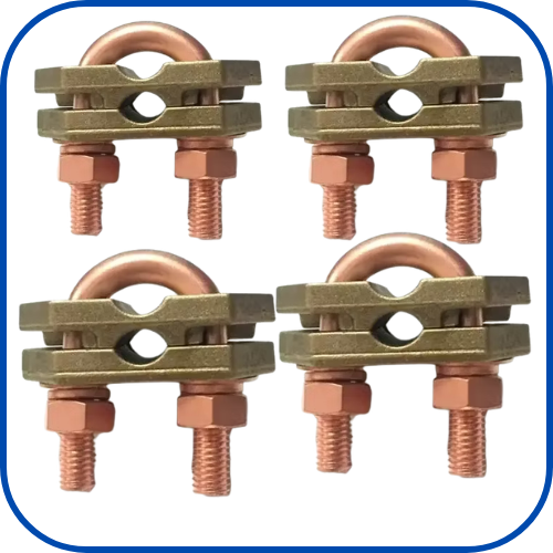 copper ground clamp