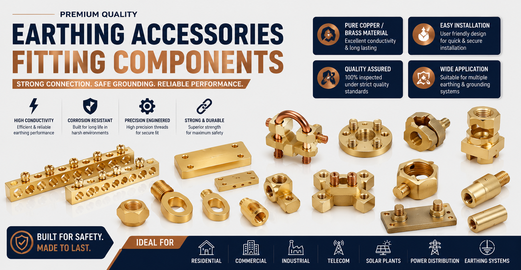 Earthing Accessories Fitting Components
