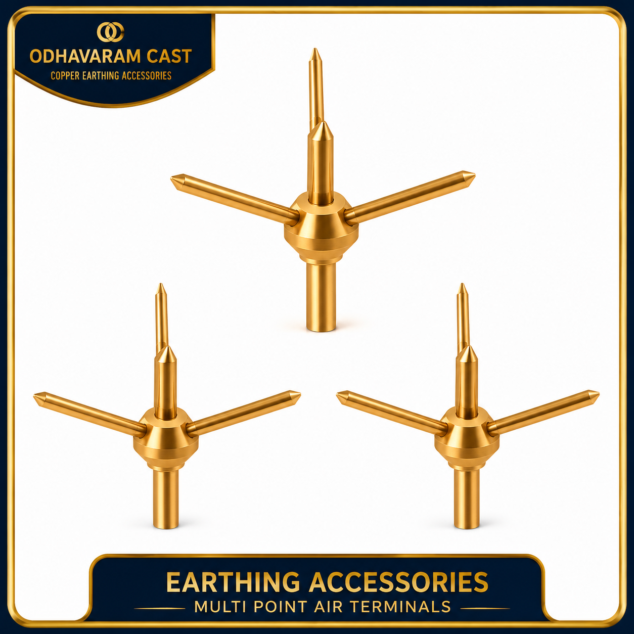 earthing accessories multi point air terminals copper earthing accessories products earthing accessories multi point air terminals copper earthing accessories