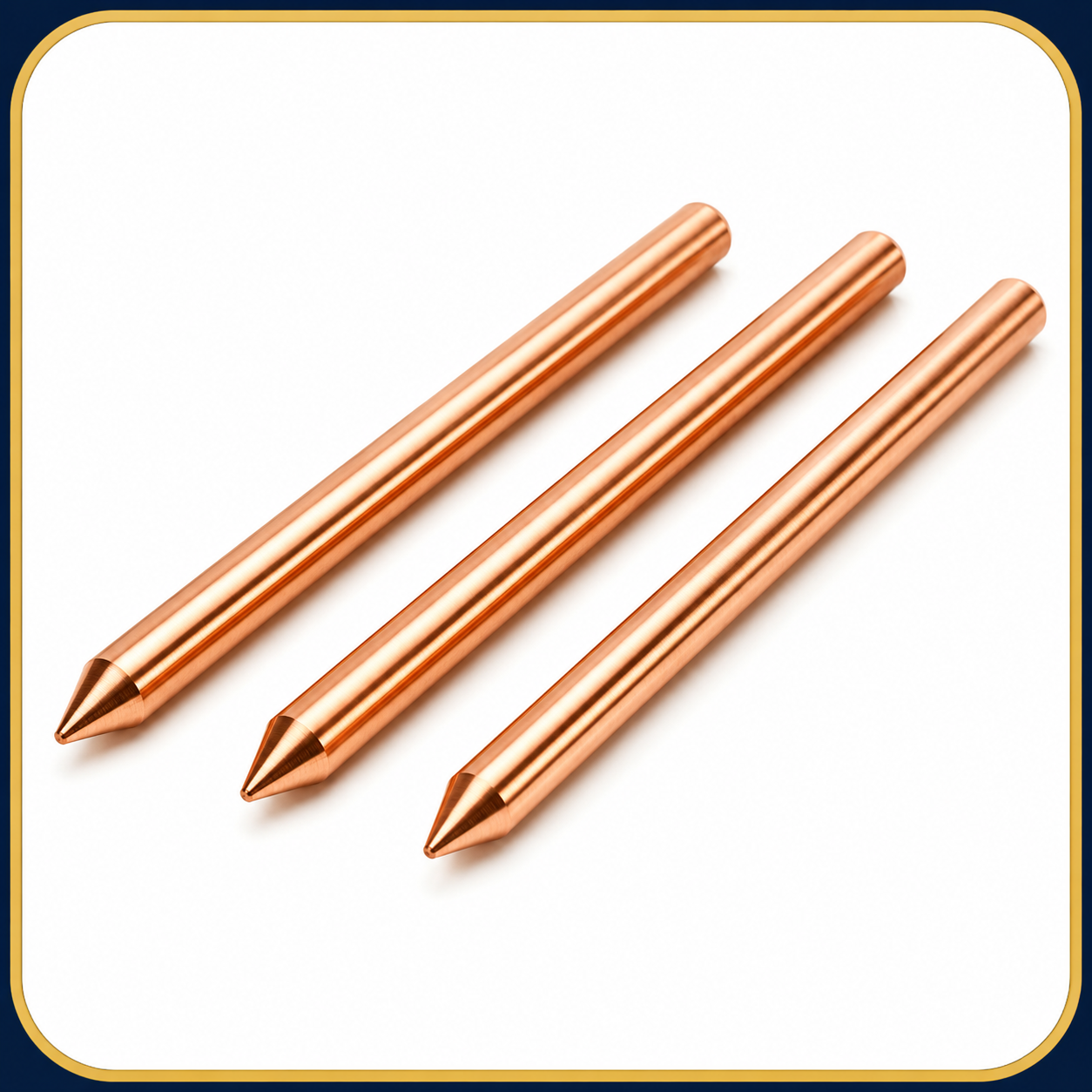 copper earth rods   copper earthing accessories