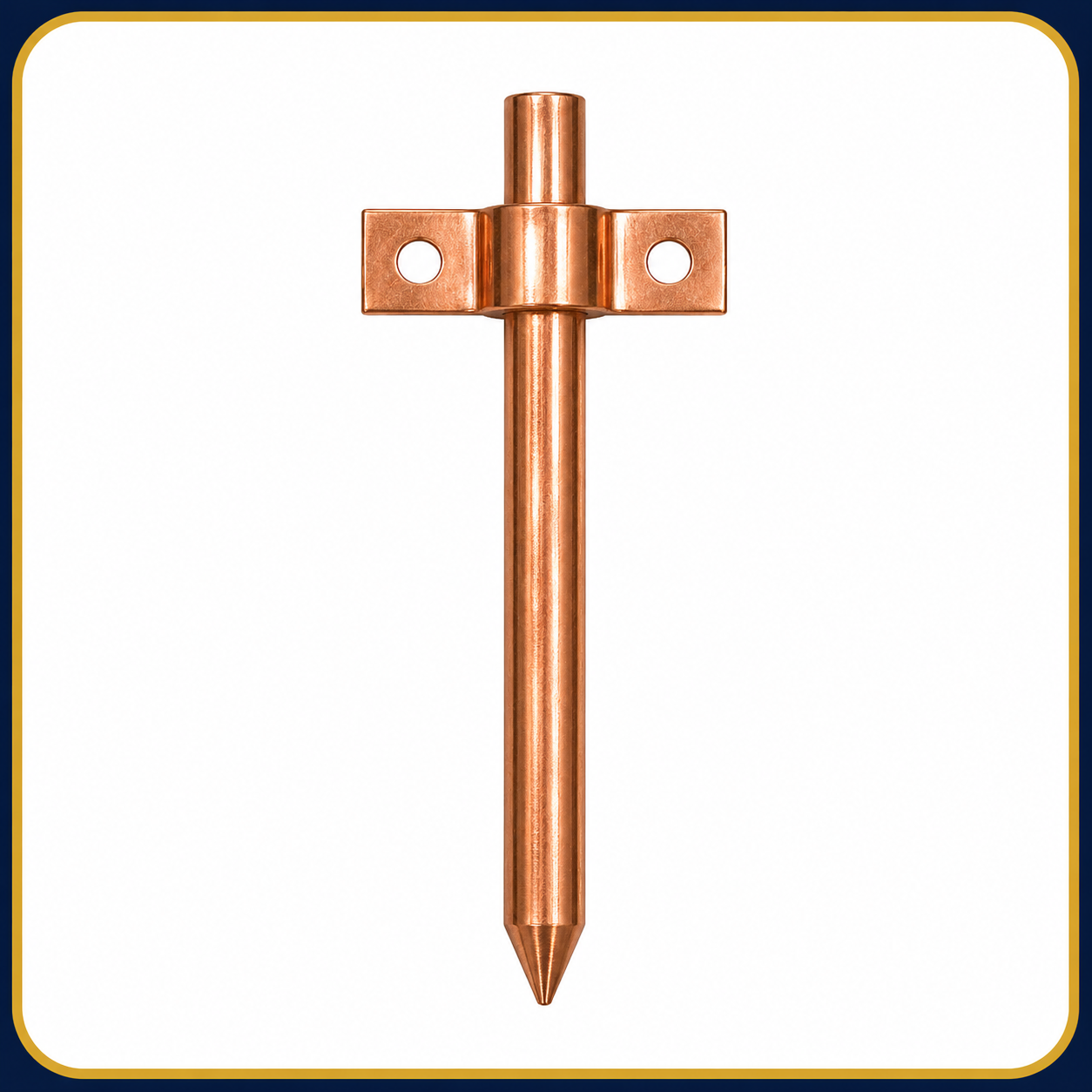 copper earth rods   copper earthing accessories