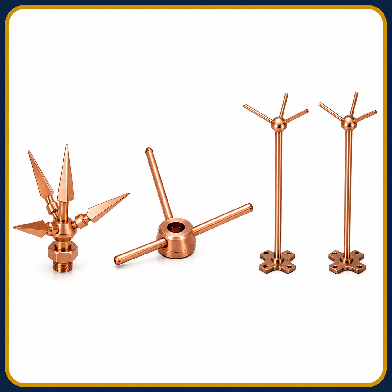 multi point ltat copper earthing accessories multi point ltat copper earthing accessories