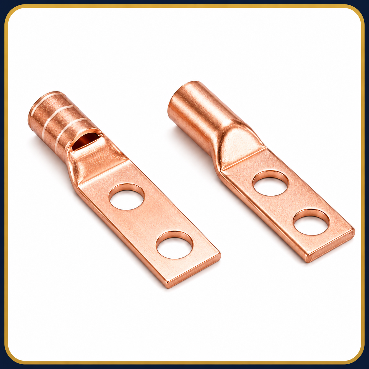 2 hole copper lugs copper earthing accessories 2 hole copper lugs copper earthing accessories