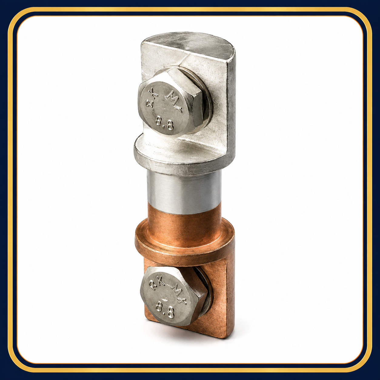 bi metallic connector tape to conductor copper earthing accessories bi metallic connector tape to conductor copper earthing accessories