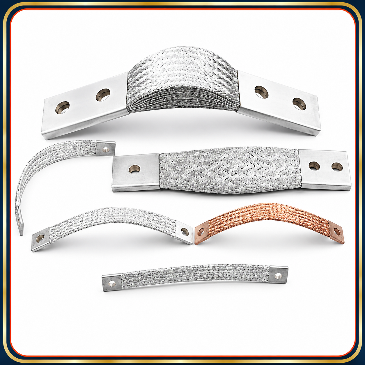 copper braid with tinned round type copper earthing accessories copper braid with tinned round type copper earthing accessories