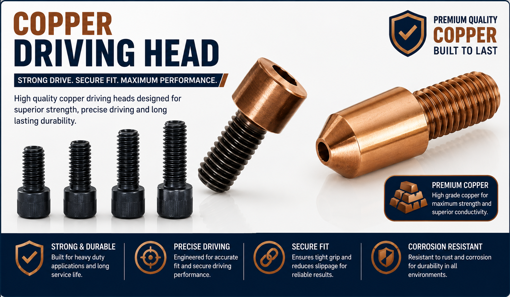 Copper Driving Head Copper Driving Head