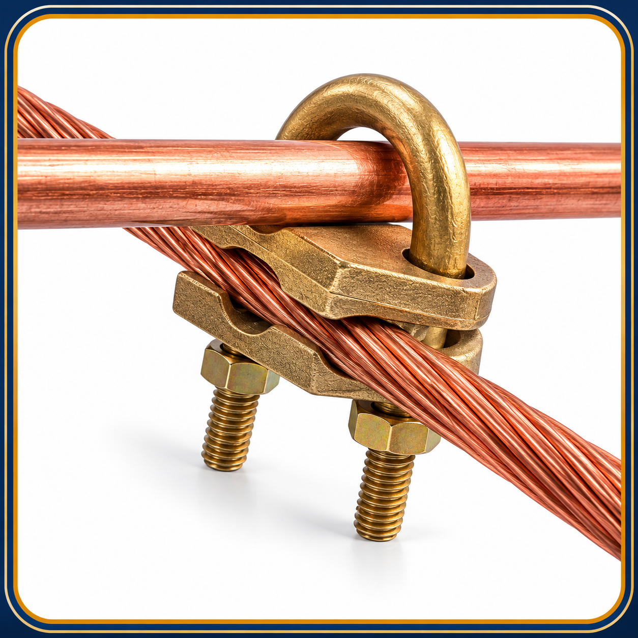 Copper Ground Clamp
