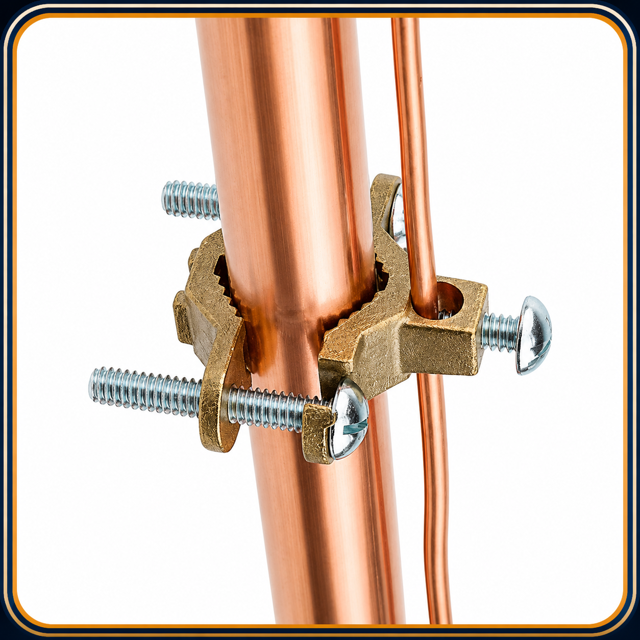 Copper Ground Clamp