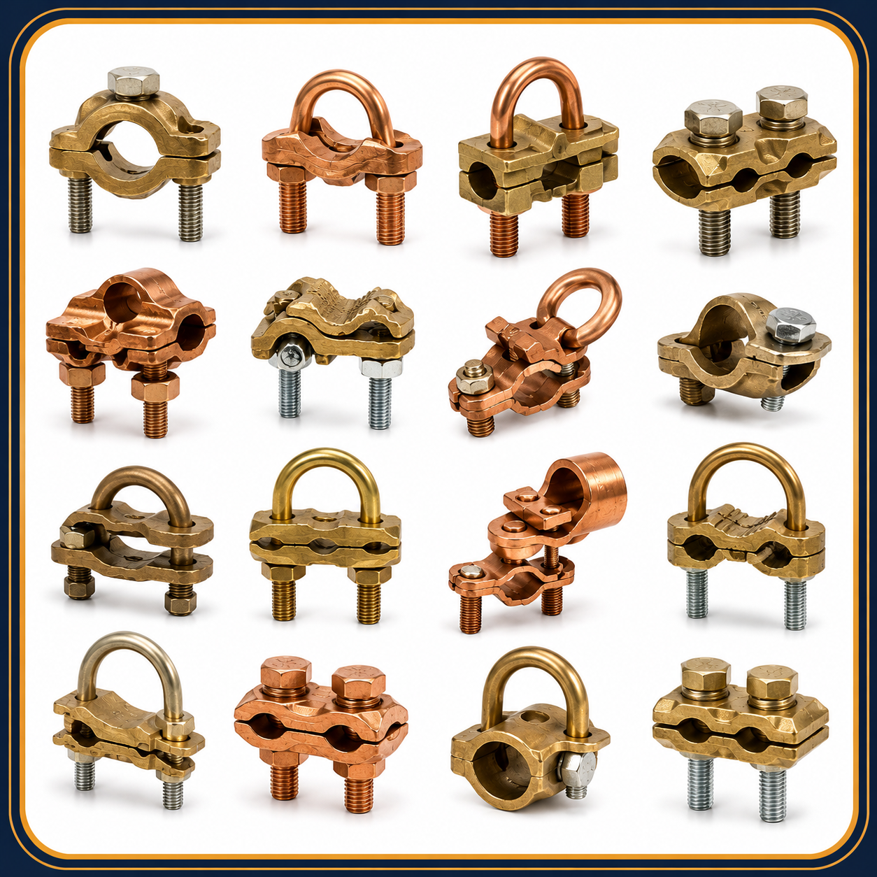 Copper Ground Clamp