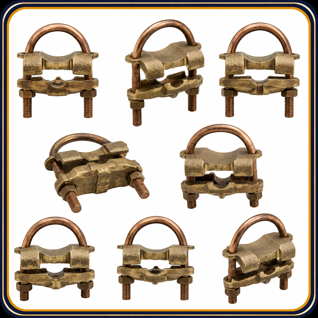 Copper Ground Clamp