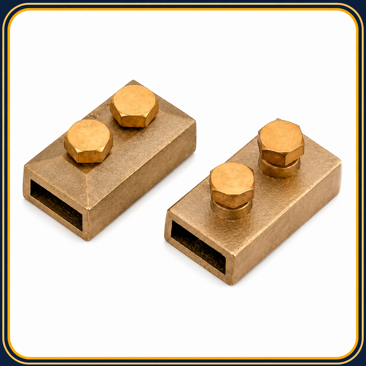Copper Oblong Test Clamp