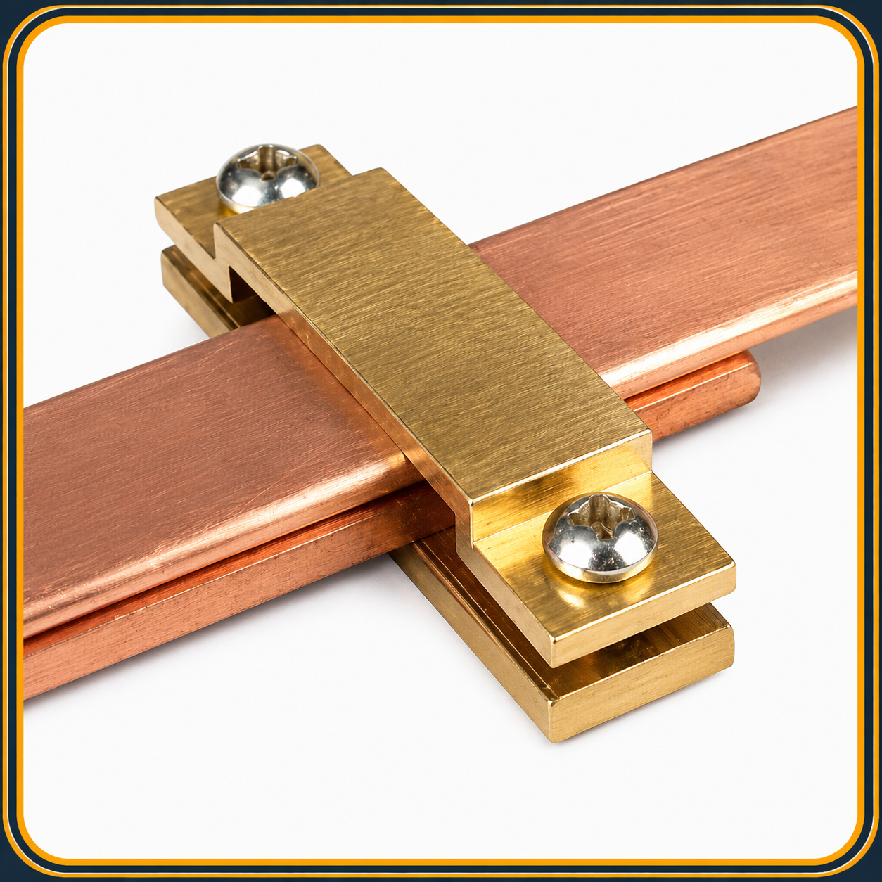 Copper Oblong Test Clamp