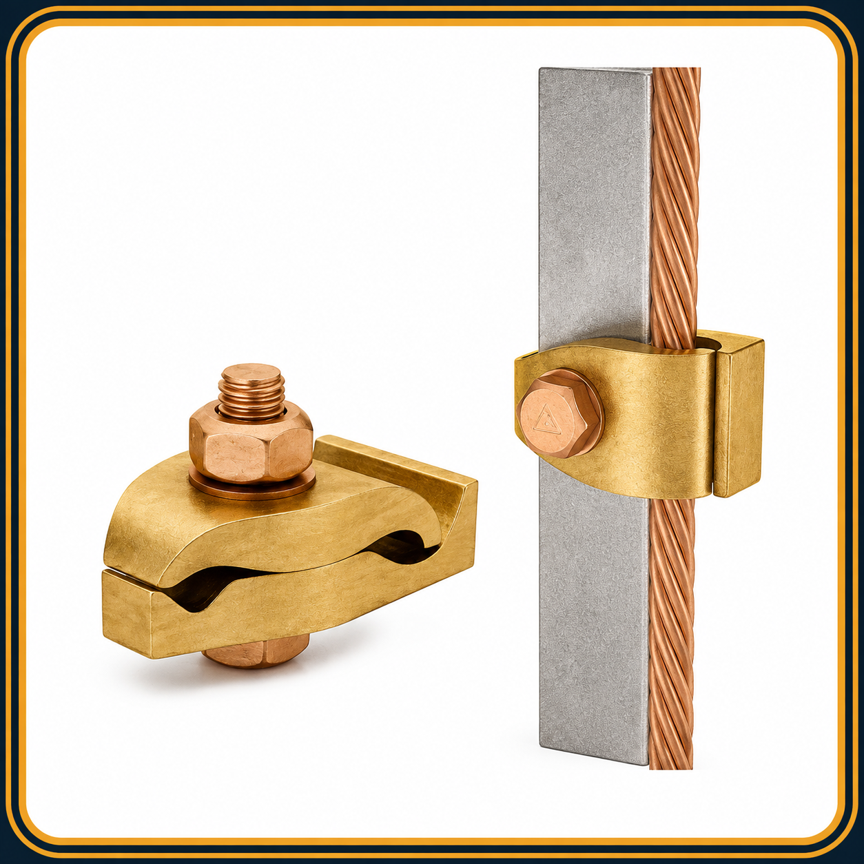 Tower Earth Clamp