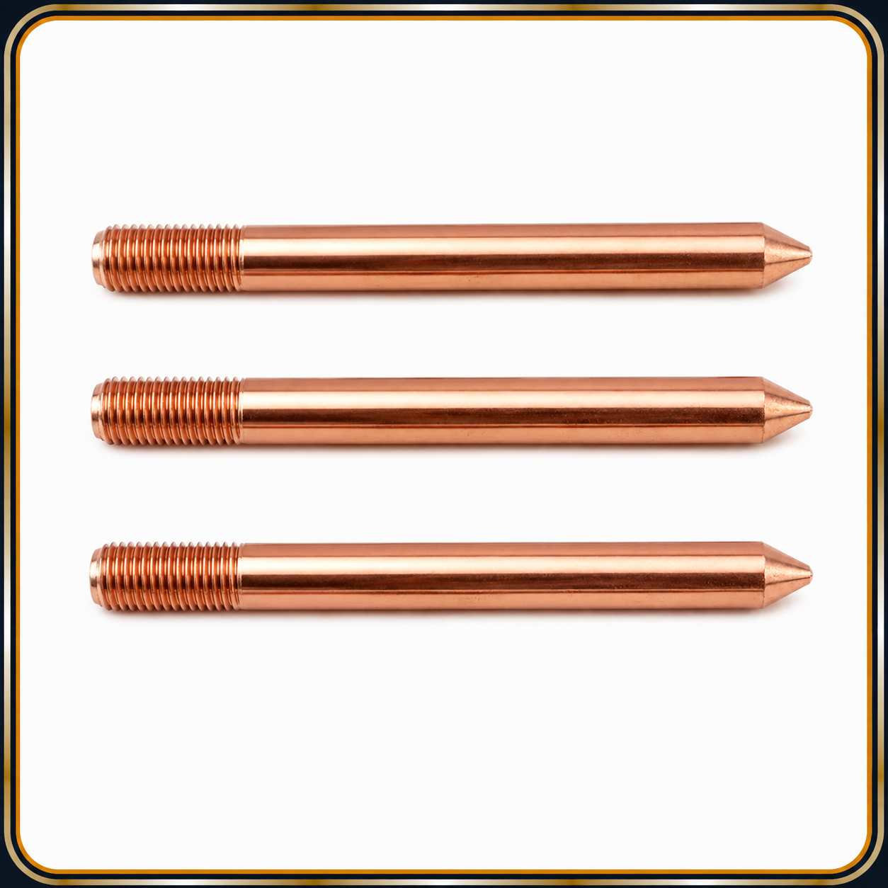 Solid Copper Ground Rod