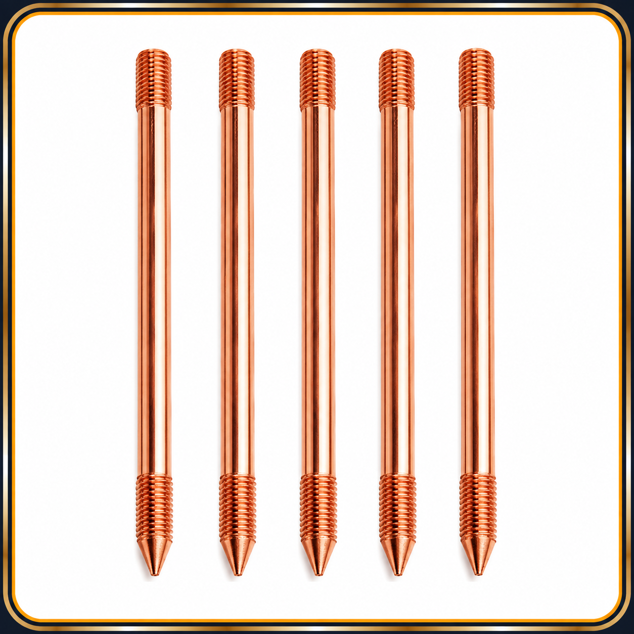 Solid Copper Ground Rod