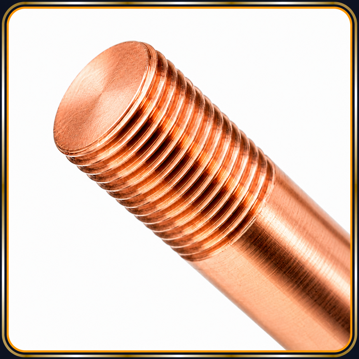 Solid Copper Ground Rod
