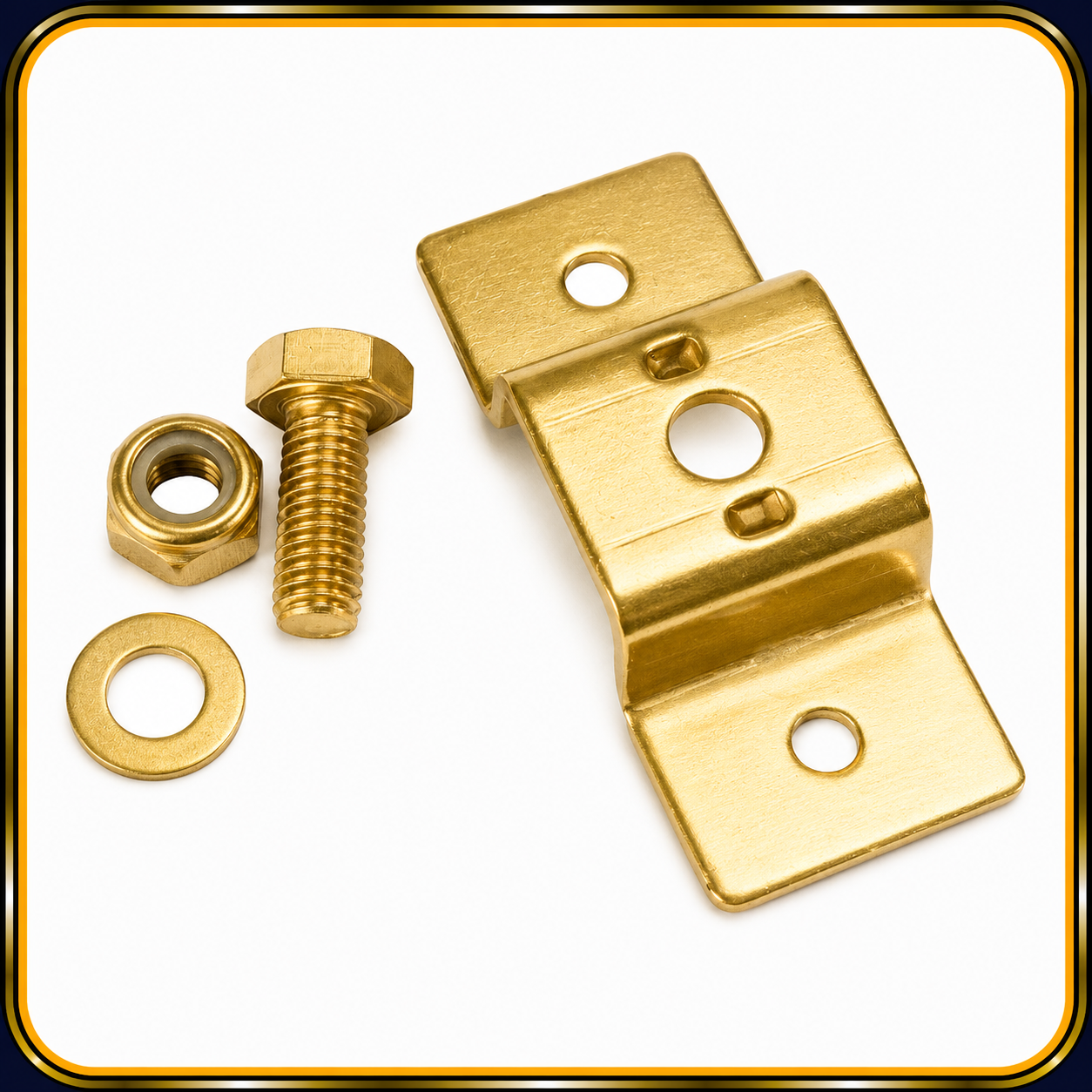 Brass Sheet Metal Clamps