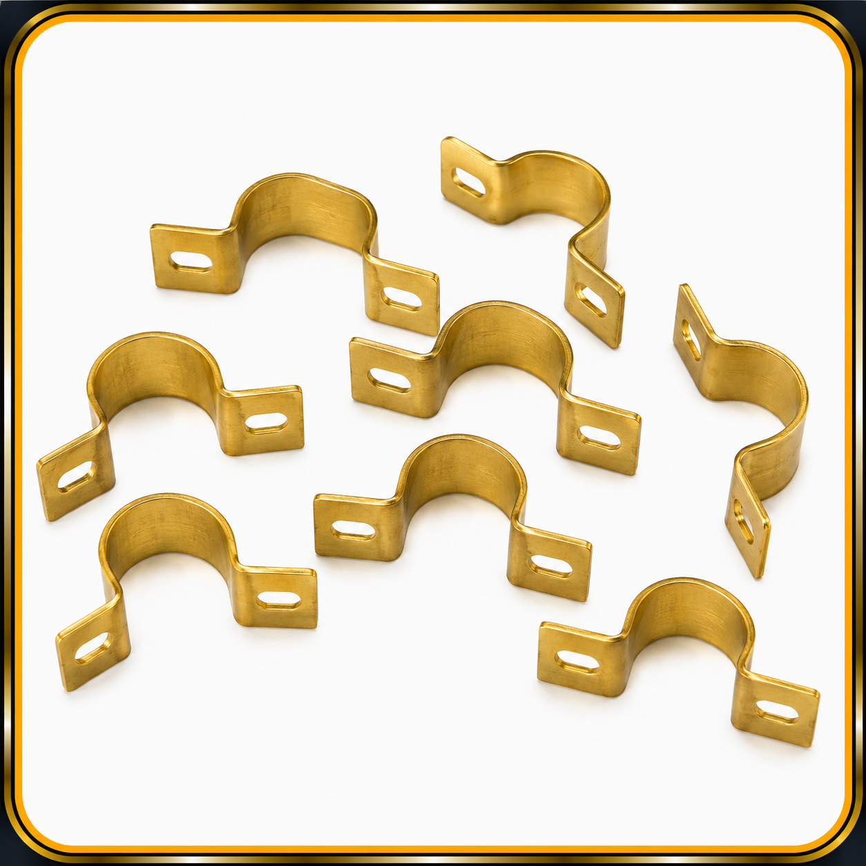 Brass Sheet Metal Clamps
