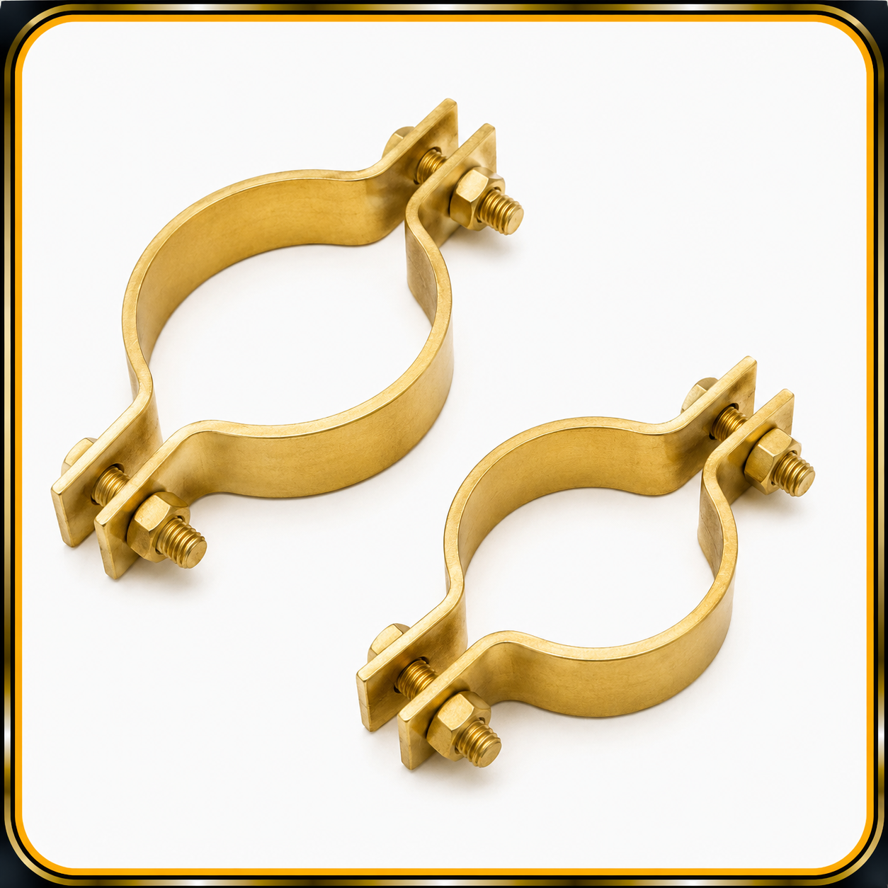 Brass Sheet Metal Clamps