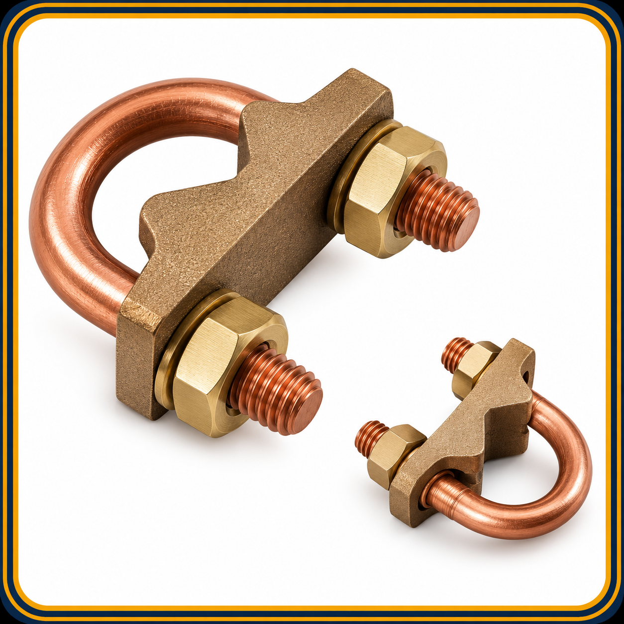 U-Bolt Rod To Tape Clamps