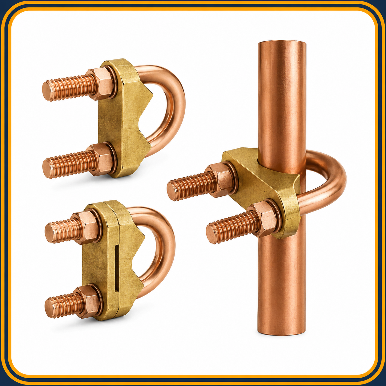 U-Bolt Rod To Cable Clamp SCE