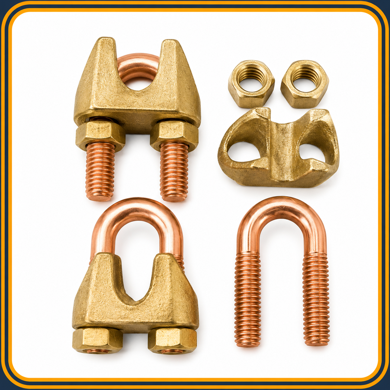 U-Bolt Rod Clamps