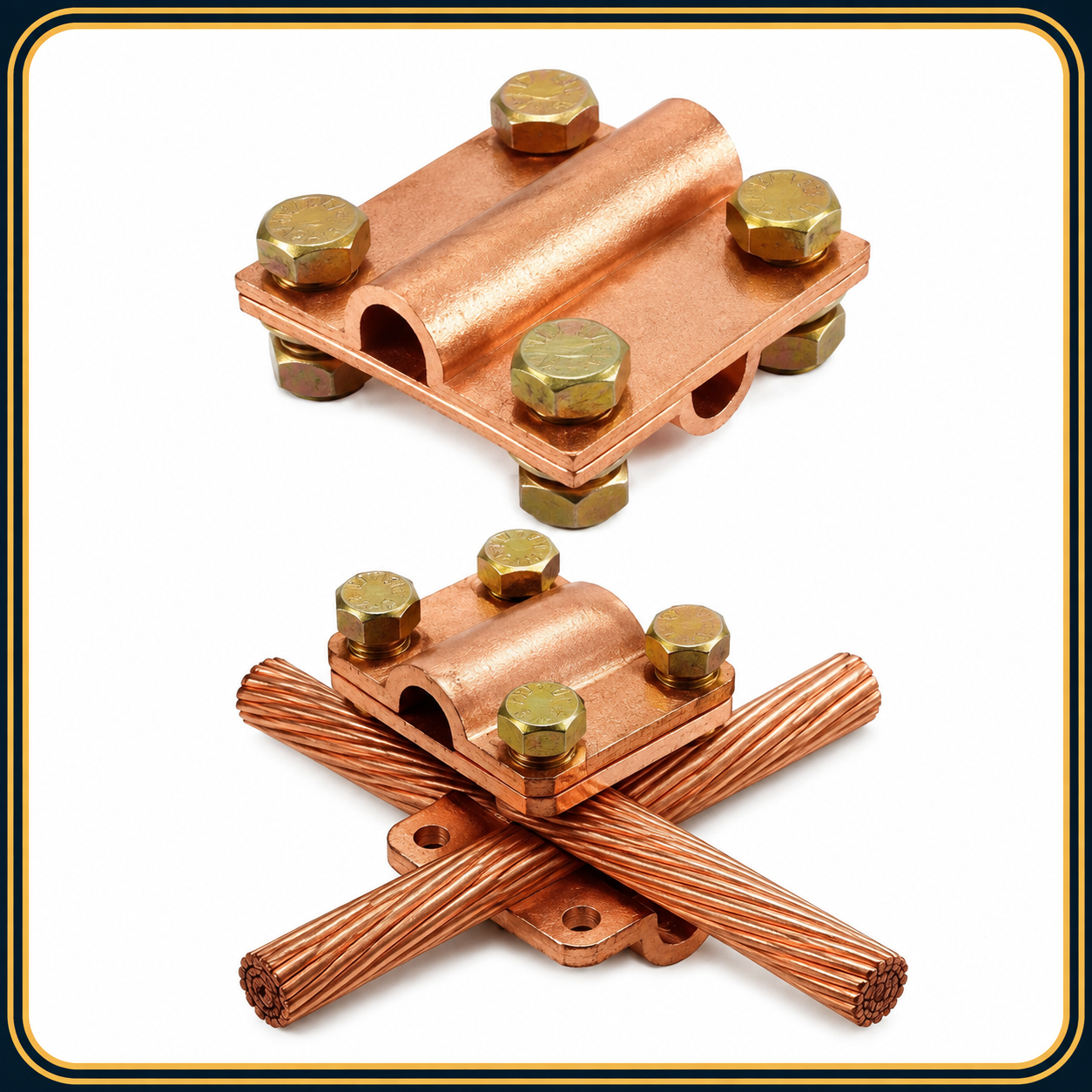 Brass Junction Clamp