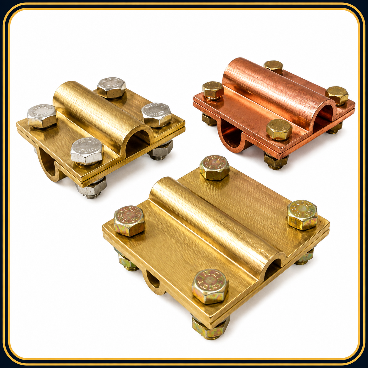 Brass Junction Clamp