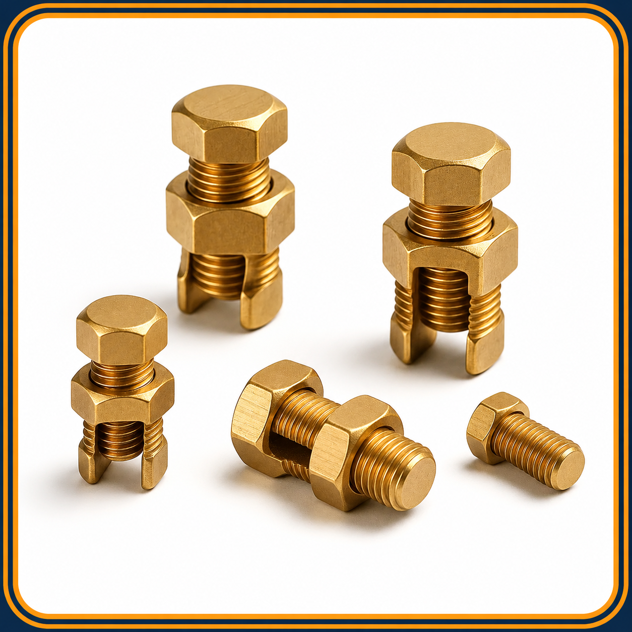 Brass Split Bolts Brass Split Bolts