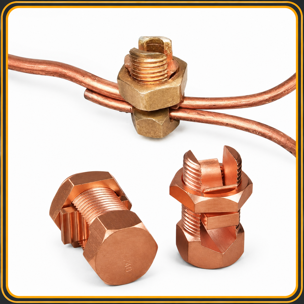 Brass Split Bolts Brass Split Bolts