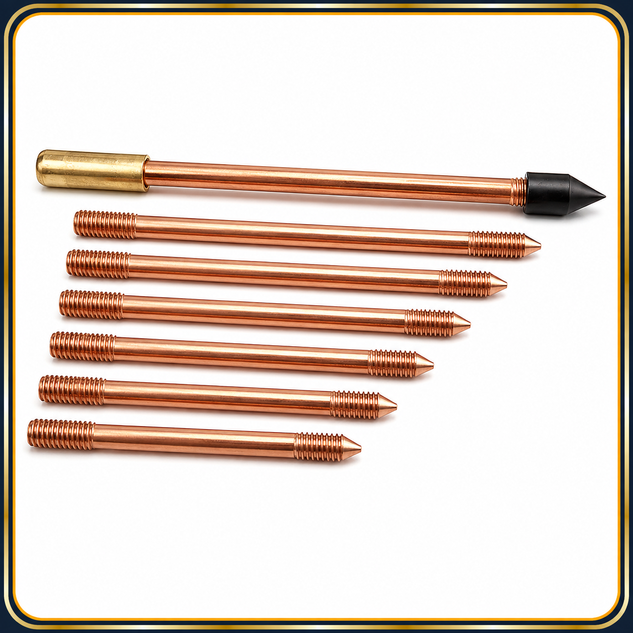 Earth Rods with standard type UL listed Earth Rods with standard type UL listed