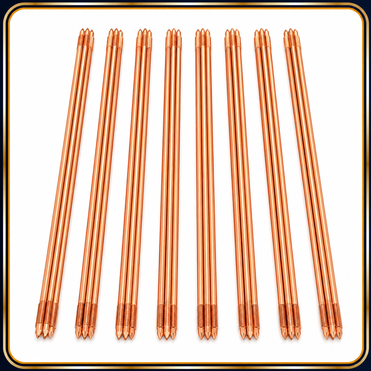 Earth Rods with Threaded Type UL Listed Earth Rods with Threaded Type UL Listed